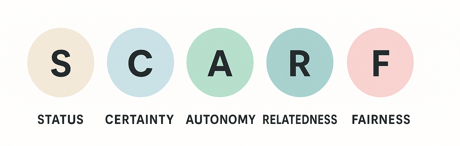 Das SCARF-Modell von David Rock (2008)